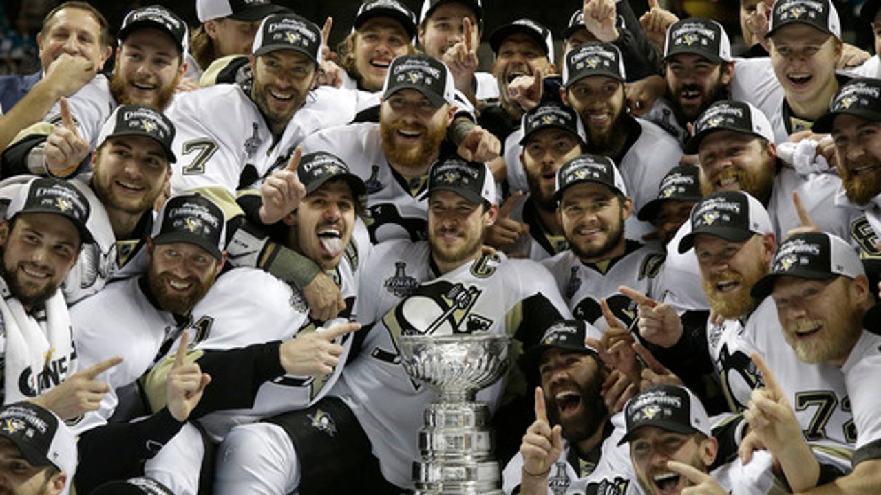 Penguins beat Sharks 3-1 for 4th Stanley Cup title